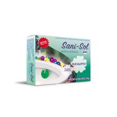 Pedra Sanitária 20g Sani Sol Eucalipto - Adesul